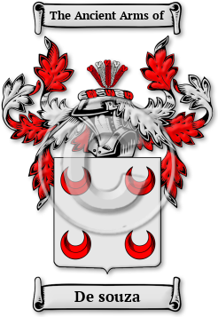 De souza Family Crest Download (jpg) Legacy Series - 150 DPI